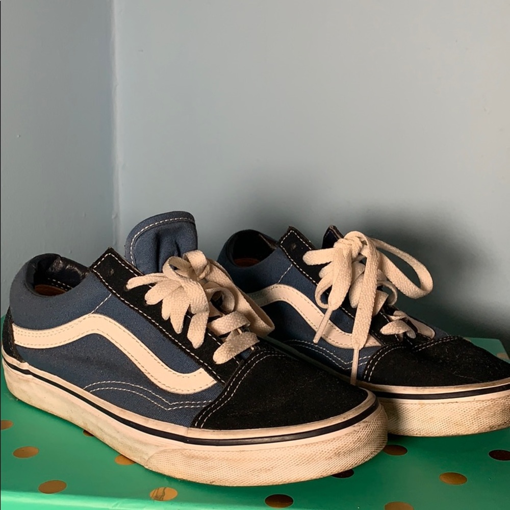 Blue & Black Vans